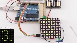 PixBlock - 8x8 LED Matrix Display von fab4U - Grundlagen