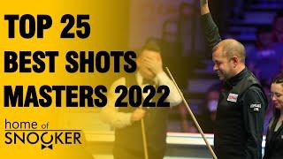 TOP 25 BEST SHOTS! Snooker Masters 2022!