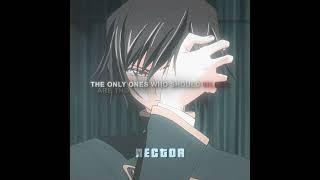 "Your Opponent is Just A School boy..." | Lelouch Edit/Code Geass |#shorts