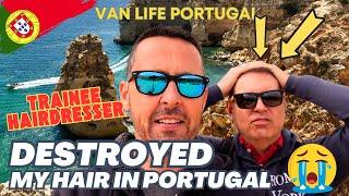 THIS HAPPENED TO MY HAIR | Van Life Portugal