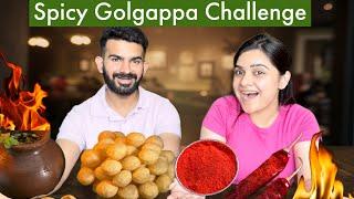 Spicy Golgappa Challenge|| Meenakshi chaudhary