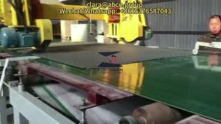 Flow-on Machine to Produce Fiber Cement Board or Roofing