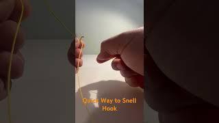 Quick Way to Snell Hook