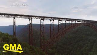 Exploring New River Gorge Bridge in West Virginia, the US' newest national park l GMA