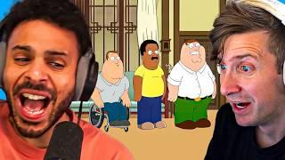 Reacting to Family Guy ULTRA RACIST moments