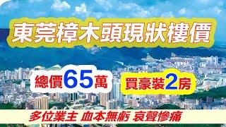 東莞樟木頭二手樓撿漏首期10萬就可以買到紅本70年住宅，真真正正的東莞物業工薪族都可以買樓