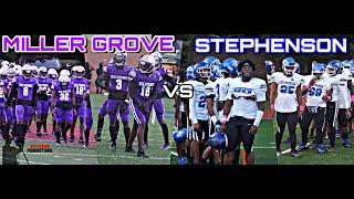 Exclusive MatchUp Of Miller Grove High School vs Stephenson High School (Full Game Highlights)