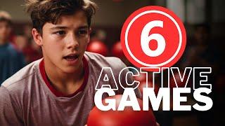 6 Active GAMES for Youth Group Games and Schools