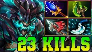 23 Kills Outworld Destroyer !! Outworld Destroyer Dota 2 Mid Carry 7.37 OD Gameplay