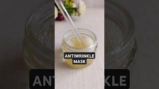 How to make antiwrinkle mask with egg white. #skincare #antiaging #antiwrinkle #eggmask