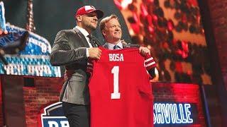 WATCH: 49ers Select DL Nick Bosa No. 2 Overall in the 2019 NFL Draft