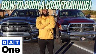 How to Book a Load (Live Training) for Hotshot Loads in 2025 using DAT ONE Load Board