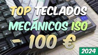 ⌨️ Top TECLADOS MECÁNICOS ISO hasta 100 EUROS  2024