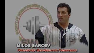 SWIS Videos/Lectures: Contest Prep Bodybuilding Techniques of Milos Sarcev