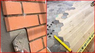 Satisfying Videos of Workers Doing Their Job Perfectly - Fastest workers - construction tools