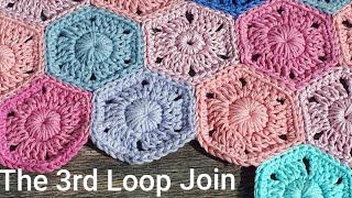 "Transform Your Crochet with this EASY Third Loop Join!"