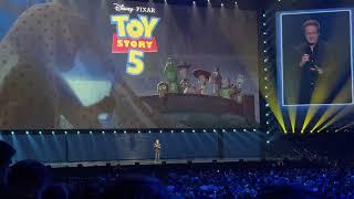 Toy Story 5 Announcement in D23 ( Disney Entertainment Showcase D23 2024 ) #d23