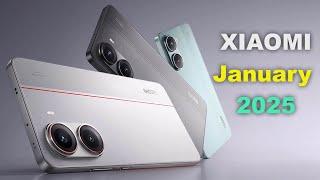 Xiaomi Top 3 Smartphones January 2025 | Specs and Price |  Launch in india and Global