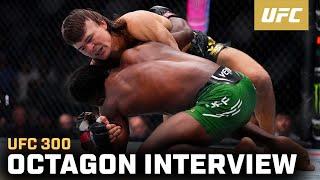 Diego Lopes Octagon Interview | UFC 300