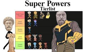 Super Powers Tierlist