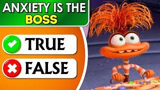 TRUE or FALSE INSIDE OUT 2 MOVIE 2024 