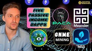 5 HOT PASSIVE INCOME DAPPS TO EARN CRYPTO!