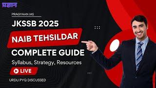 Naib Tehsildar JKSSB Complete Guide 2025 | Syllabus, Strategy, Resources