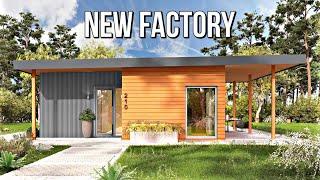 A New PREFAB HOME Factory will Build for the Western States and I Can’t Believe the Size!