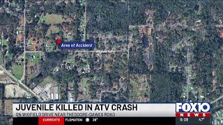 Juvenile killed in ATV accident, MPD says