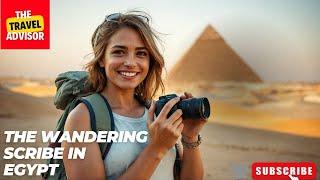 The Wandering Scribe in Egypt #shorts #travelvlogger #Egypt #culturaljourney #exploretheworld #tips