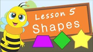 Shapes️Lesson 5️PART 2️Educational video for children (Early childhood development).