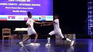 IDO World Champions | Miasha Chetty & Nyathwa Kgowa | Street Dance Show | ZA