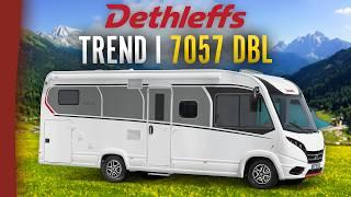 Vier Personen, ordentlich Platz & begeisterndes Design!  | Dethleffs Trend I 7057 DBL