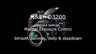 Video Editing Ep1 - Nikon D3200 DSLR video looks jerky when panning