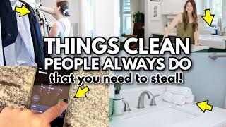 10 Cleaning Habits That Make Keeping a Tidy Home WAY EASIER