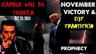 Hank Kunneman PROPHETIC WORD[FEAR WILL SUDDENLY COME UPON KAMALA: DJT TRANSITION Prophecy 10/20/24