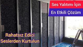 Ses Yalıtımı İçin En Etkili Çözüm!|komşu duvar ses yalıtımı | ses yalıtımı nedir