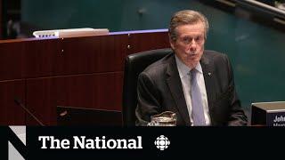 Toronto Mayor John Tory will officially resign Friday