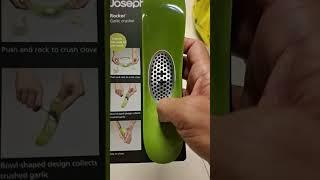 HONEST review of the Joseph Joseph Garlic Rocker Crusher