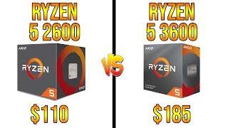 Ryzen 5 2600 vs Ryzen 5 3600 | Paired with GTX 1660 Ti - 1080p & 1440p