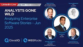 Analysts Gone Wild | Analyzing Enterprise Software Stories | Episode 22