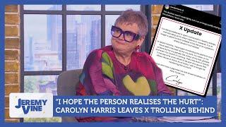 "I hope the person realises the hurt": Carolyn Harris leaves X trolling behind | Jeremy Vine