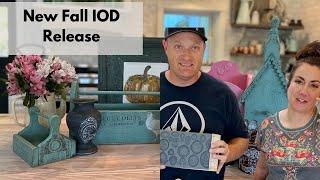 Fall 2021 NEW IOD Product Release Stamps, Moulds and Transfers!