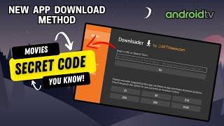 New App Download Method for Android TV