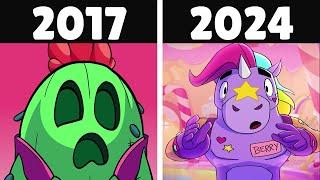 All Brawl Stars Animations Evolution 2017-2024