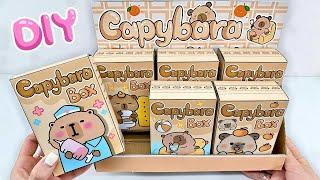 ( Paper DIY )  Unboxing Blind Box Capybara 1000$  | ASMR #Blindbox #Capybara
