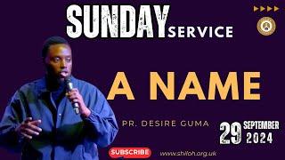 A NAME WITH PR. DESIRE GUMA