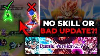 DISLIKE Battle Version 2.7? You Have NO SKILL?! (Dragon Ball Legends)