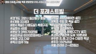 고양시 복층빌라 풍동 더포레스트빌 경의선 풍산역세권 복층신축빌라