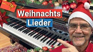 Die 5 schönsten Weihnachtslieder (sehr leicht für Anfänger)